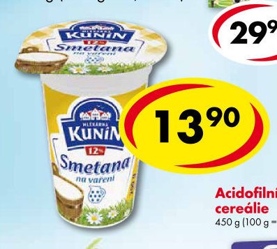 Smetana na vaření 12%