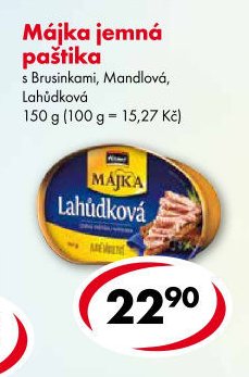 Májka jemná paštika