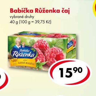 Babička Růženka čaj