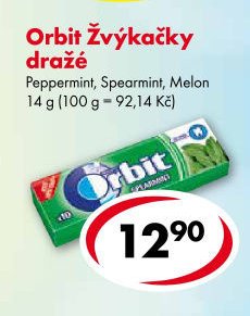 Orbit Žvýkačky dražé
