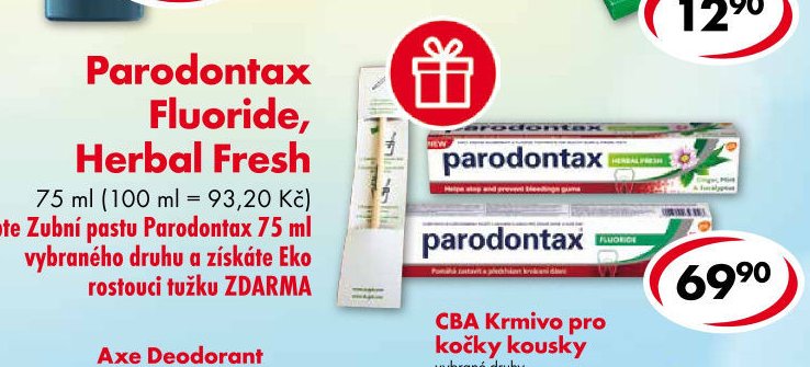 Parodontax Fluoride, Herbal Fresh