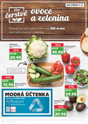 akční leták Kaufland 3.3.2021-9.3.2021