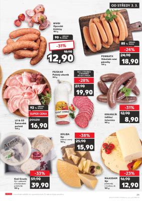 akční leták Kaufland 3.3.2021-9.3.2021