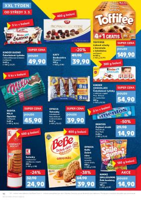 akční leták Kaufland 3.3.2021-9.3.2021