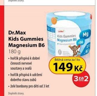 Dr.Max Kids Gummies Magnesium B6 180 g