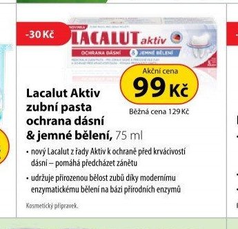 Lacalut Aktiv zubní pasta