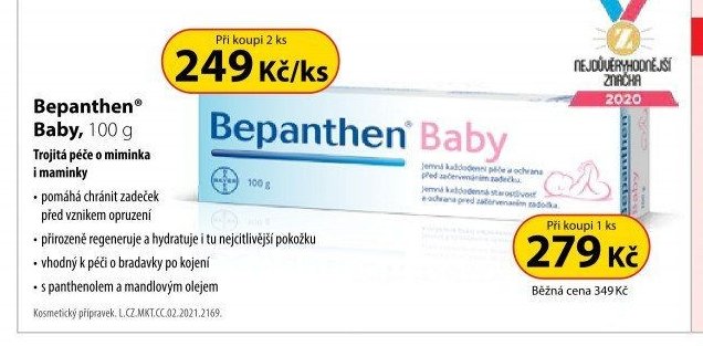 Bepanthen Baby, 100 g