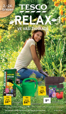 akční leták Tesco 2.3.2021-24.3.2021
