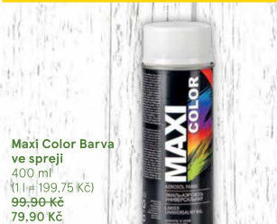 Barva ve spreji Maxi Color