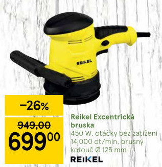 Excentrická bruska Reikel