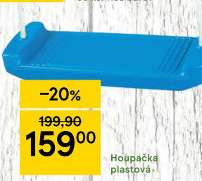 Plastová houpačka