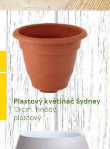Plastový květináč Sydney