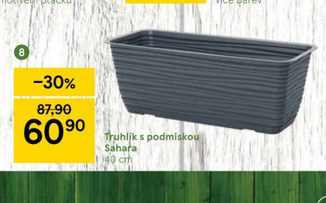 Truhlík s podmiskou Sahara