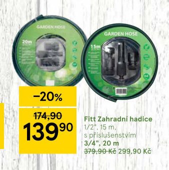 Fitt Zahradní hadice 1/2