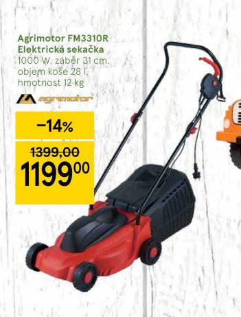 Agrimotor FM3310R Elektrická sekačka