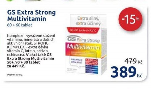 GS Extra Strong Multivitamin