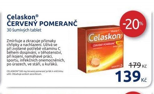 Celaskon ČERVENÝ POMERANČ