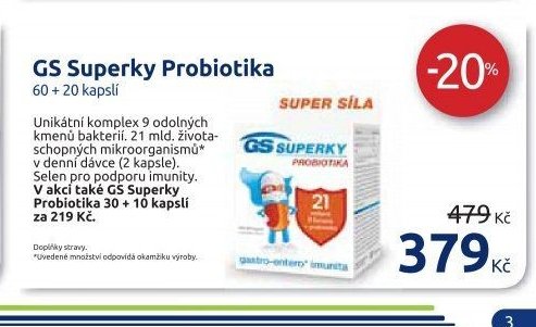 GS Superky Probiotika