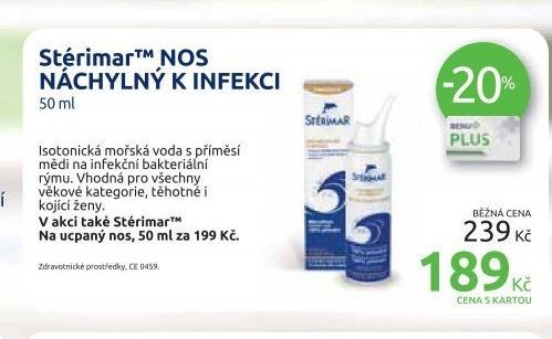 Stérimar™ NOS NÁCHYLNÝ K INFEKCI