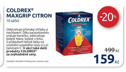 COLDREX MAXGRIP CITRON 10 sáčků