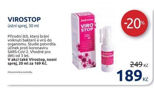 VIROSTOP ústní sprej 30 ml