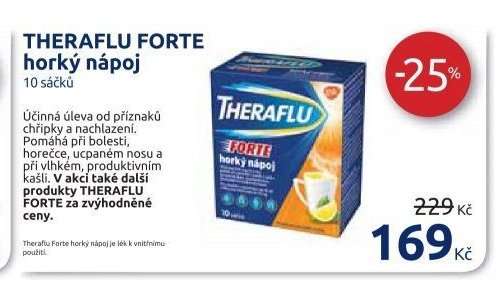 THERAFLU FORTE horký nápoj 10 sáčků