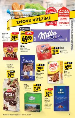 akční leták Albert 3.3.2021-9.3.2021