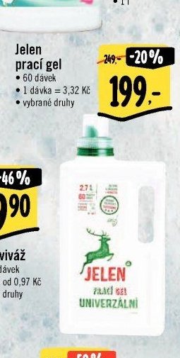 Jelen prací gel