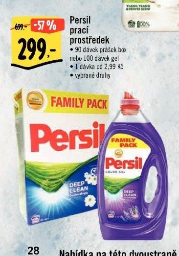 Persil prací prostředek
