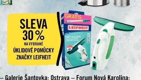 Úklidové pomůcky značky Leifheit