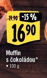Muffin s čokoládou*