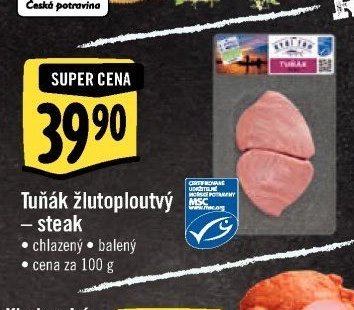 Tuňák žlutoploutvý – steak