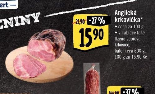 Anglická krkovička*
