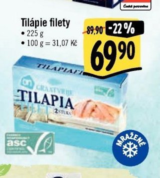 Tilápie filety