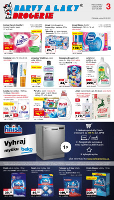 akční leták Barvy a laky drogerie 2.3.2021-21.3.2021
