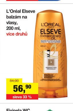 L'Oréal Elseve balzám na vlasy, 200 ml, více druhů