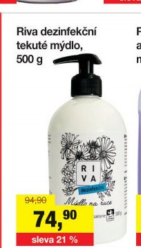 Riva dezinfekční tekuté mýdlo, 500 g