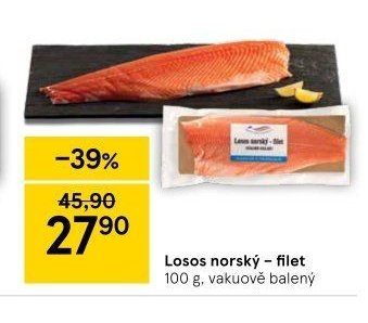 Losos norský - filet