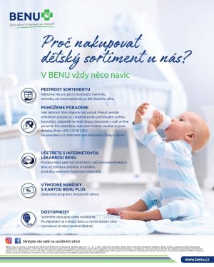 akční leták BENU Lékárna 1.3.2021-31.3.2021