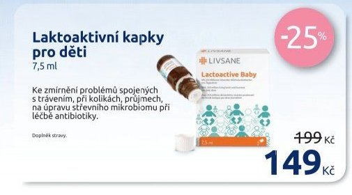 Laktoaktivní kapky pro děti