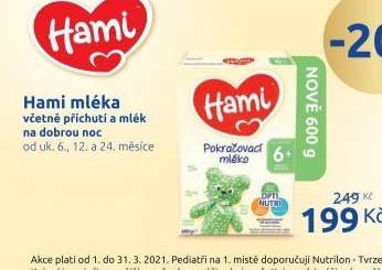 Hami mléka
