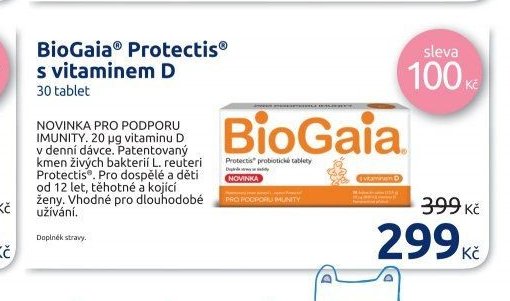 BioGaia® Protectis® s vitaminem D