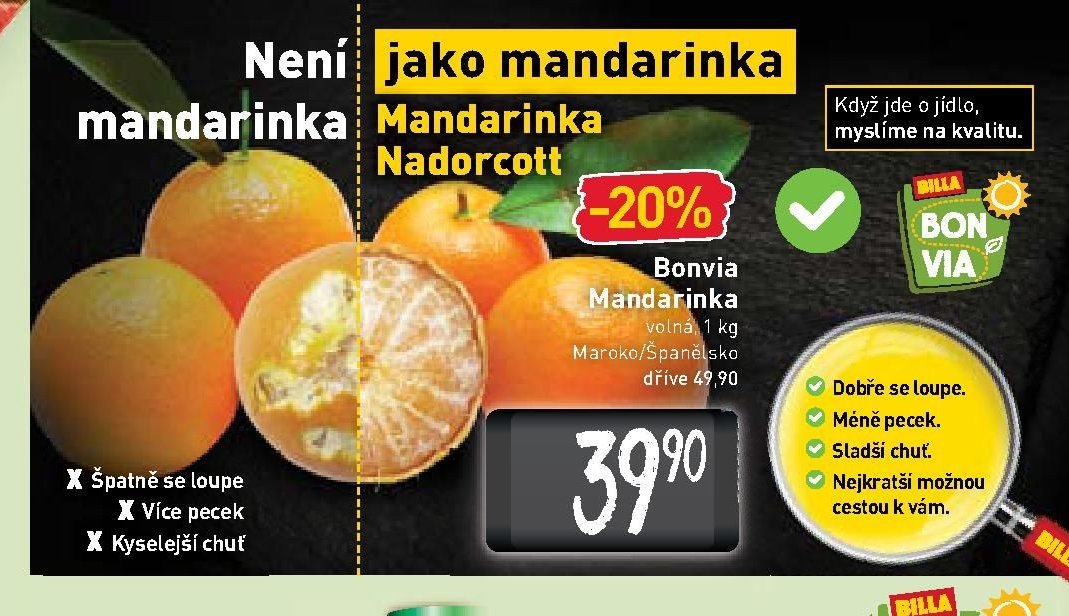 Bonvia Mandarinka