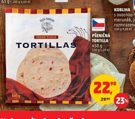 Pšeničná tortilla
