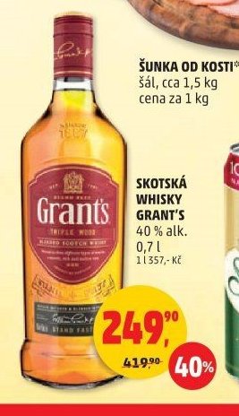 Skotská whisky Grant's