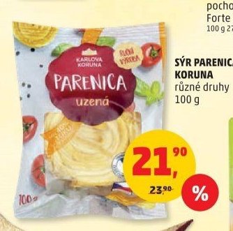 SÝR PARENICA KARLOVA KORUNA 100 g