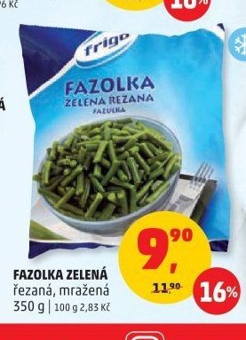 FAZOLKA ZELENÁ řezaná, mražená