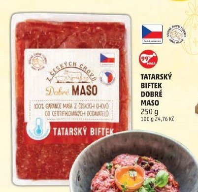 Tatarský biftek Dobré Maso