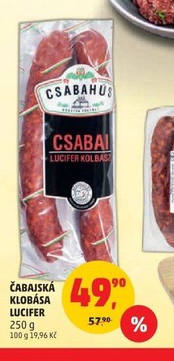 Csabajská klobása Lucifer