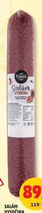 Salám Vysočina Řezníkův talíř